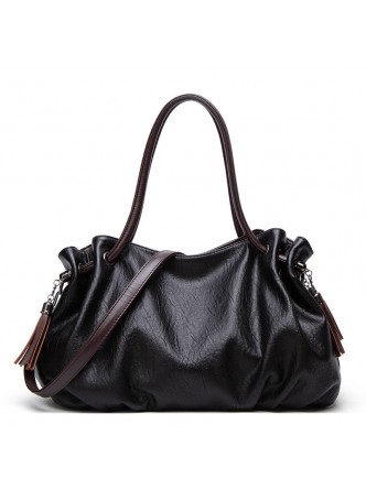 LEATHER HANDBAG 